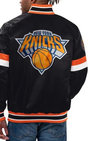 Home Game New York Knicks Black Jacket