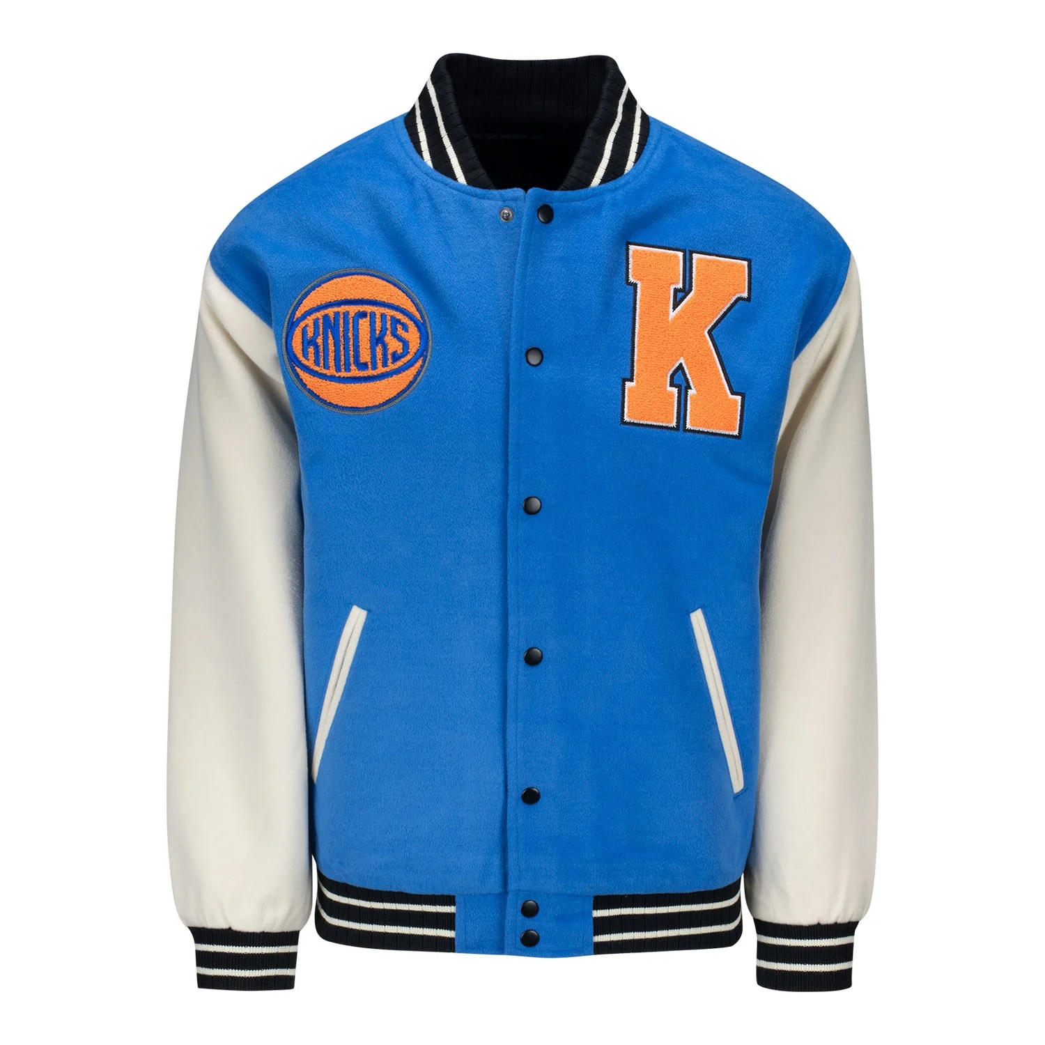 New York Knicks Unisex Varsity Jacket 1 New York Knicks Unisex Varsity Jacket