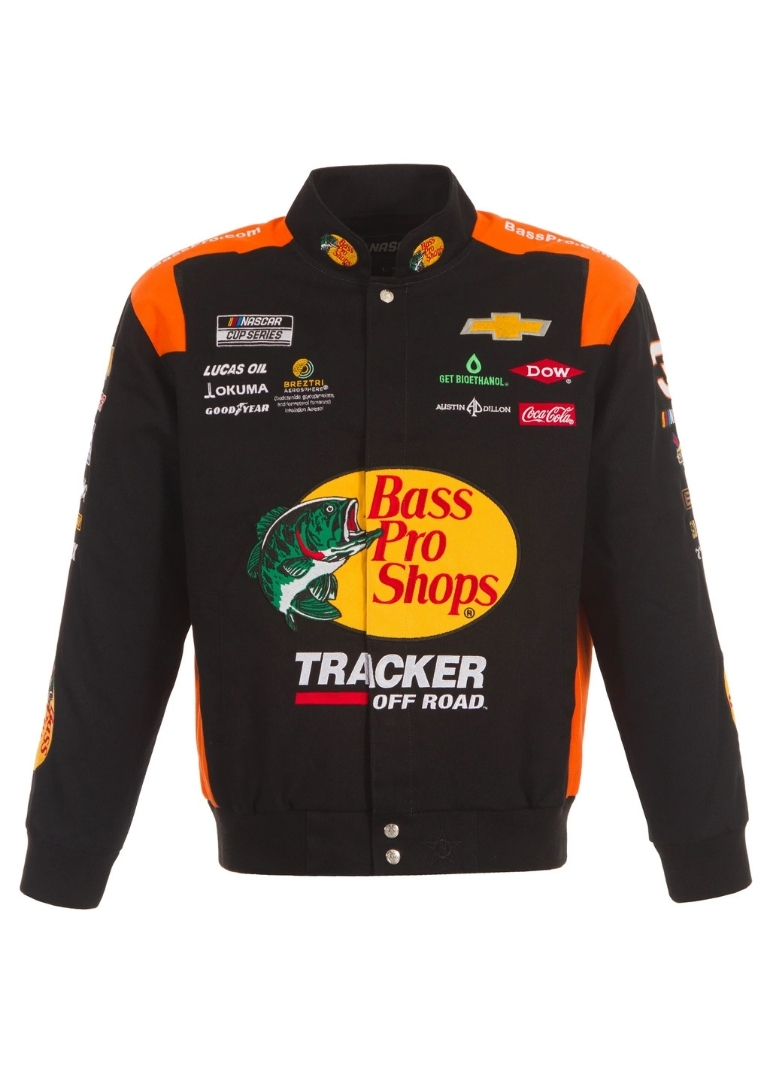 2024 Austin Dillon NASCAR Bass Pro Shops Full-Snap Jacket 1 2024 Austin Dillon NASCAR Bass Pro Shops Jacket