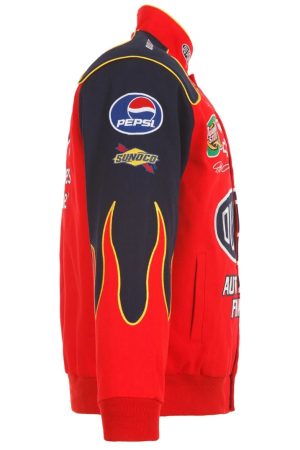 2024 Jeff Gordon NASCAR Dupont-Red Full-Snap Jacket