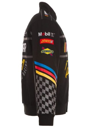 2024 Nascar Black Full-Snap Jacket
