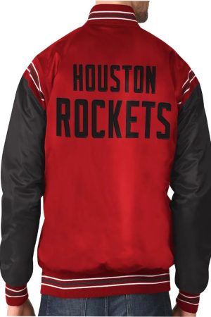 75th Anniversary Houston Rockets Leader Satin Jacket