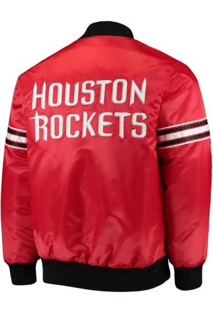75th Anniversary Houston Rockets Leader Satin Jacket