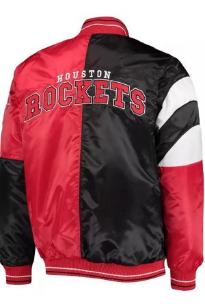75th Anniversary Houston Rockets Leader Satin Jacket