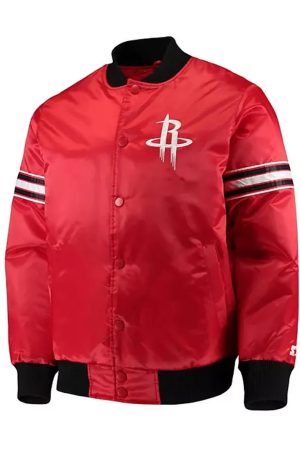 75th Anniversary Houston Rockets Leader Satin Jacket