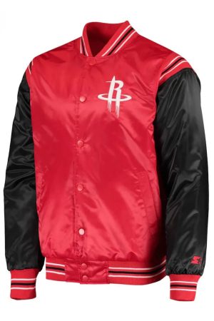 75th Anniversary Houston Rockets Leader Satin Jacket