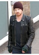 A Long Way Down Biker Leather Jacket