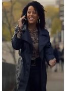 A Paris Proposal Bethany Brown Leather Coat