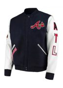 ATL Atlanta Braves Varsity Letterman Jacket