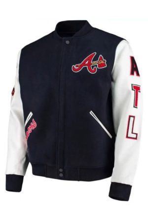 ATL Atlanta Braves Varsity Letterman Jacket