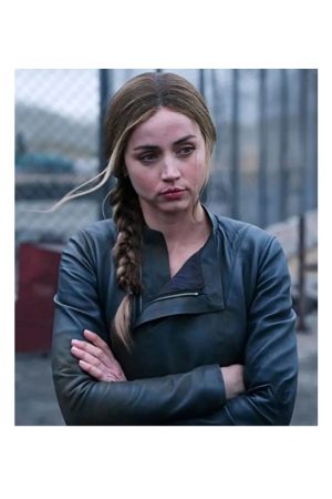 Ana De Armas Ghosted Jacket