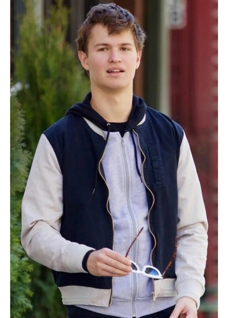 Ansel Elgort Baby Driver Bomber Jacket 1 Ansel Elgort Baby Driver Bomber Jacket