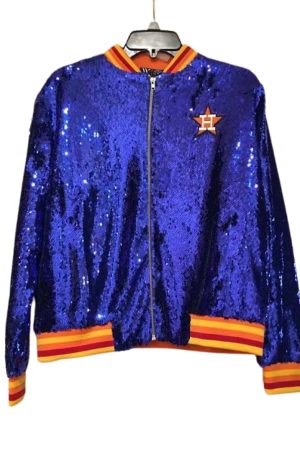 Astros Sequin Jacket