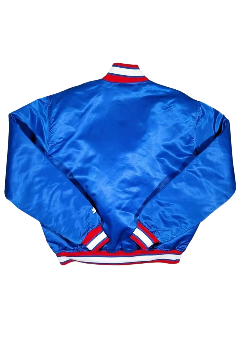 Atlanta Braves 80’s Bomber Satin Jacket 2 Atlanta Braves 80’s Bomber Jacket