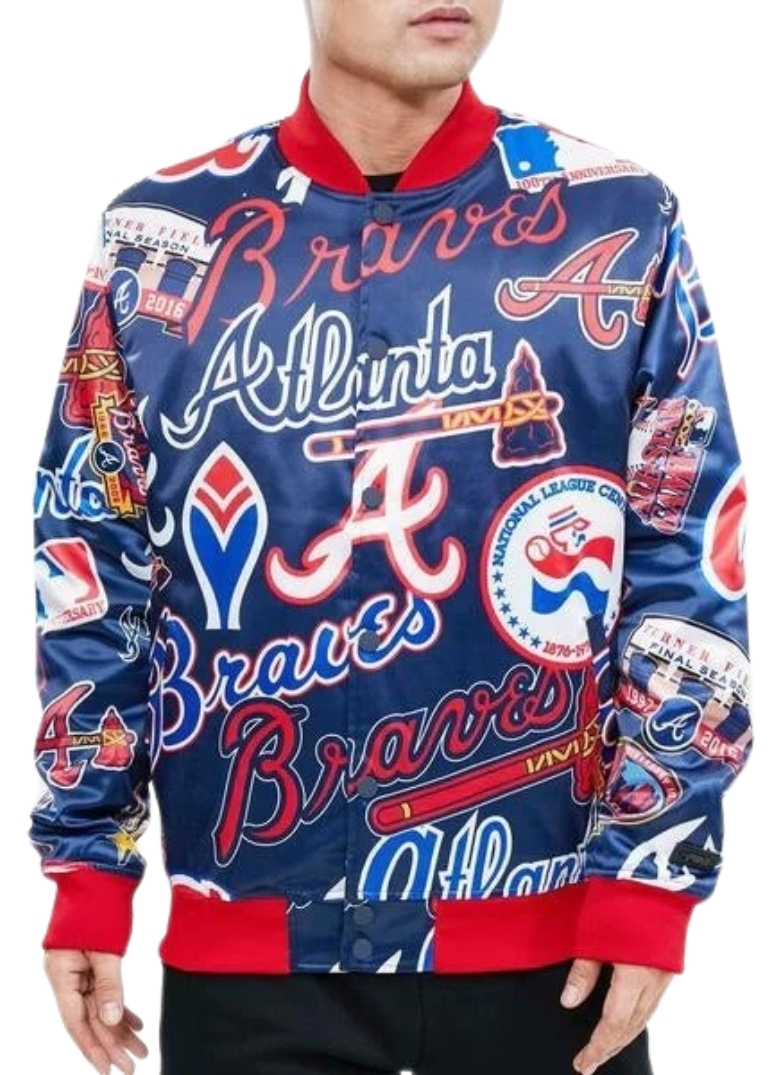 Atlanta Braves Aop Satin Varsity Jacket 1 Atlanta Braves Aop Satin Varsity Jacket