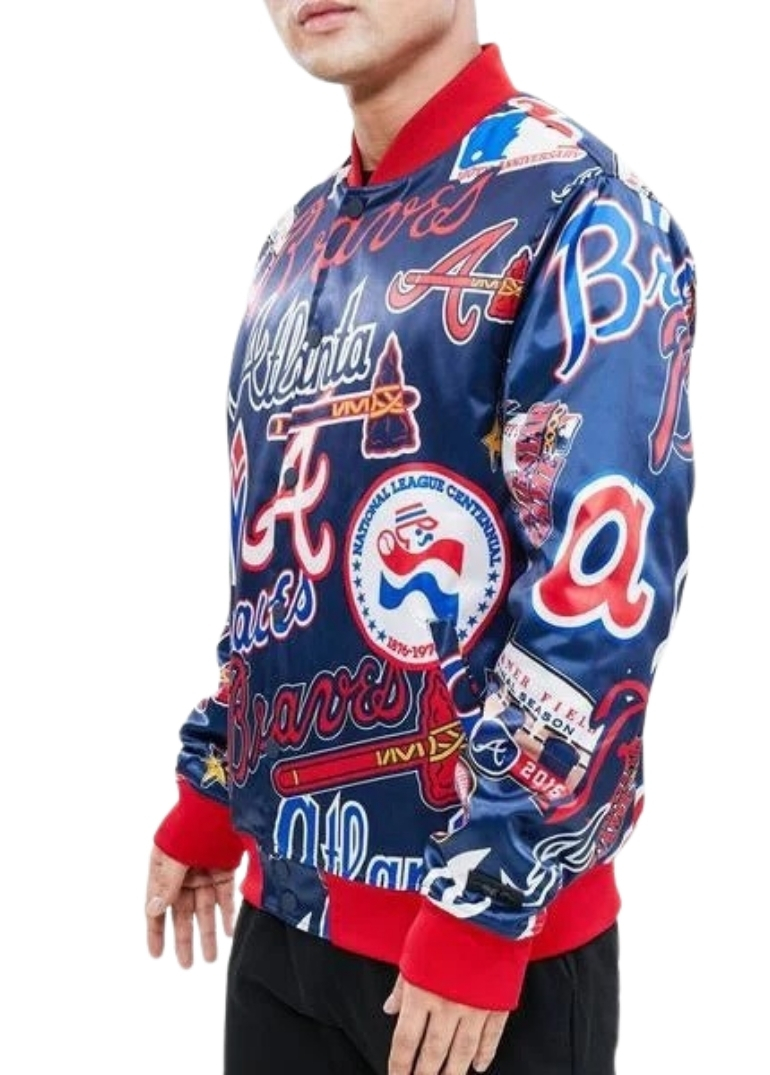 Atlanta Braves Aop Satin Varsity Jacket 4 Atlanta Braves Satin Varsity Jacket