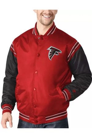 Atlanta Falcons Enforcer Satin Jacket