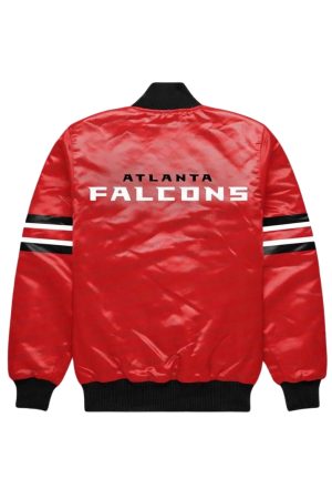 Atlanta Falcons Button Down Red Jacket