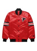 Atlanta Falcons Button Down Red Jacket