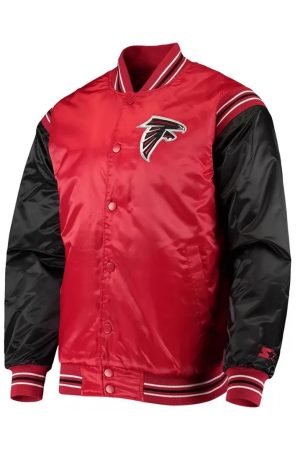 Atlanta Falcons Enforcer Satin Jacket