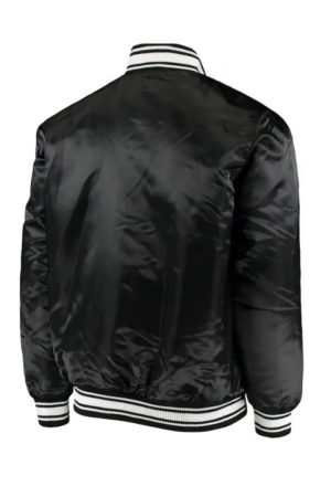 Atlanta Falcons Satin Black Starter Jacket