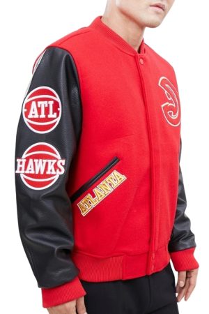 Atlanta Hawks Classic Wool Varsity Jacket