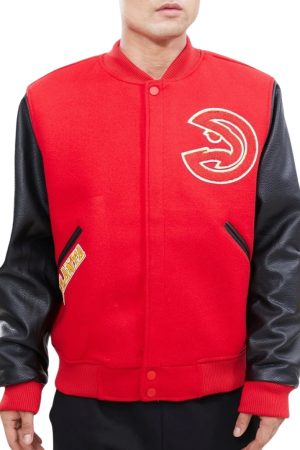 Atlanta Hawks Classic Wool Varsity Jacket