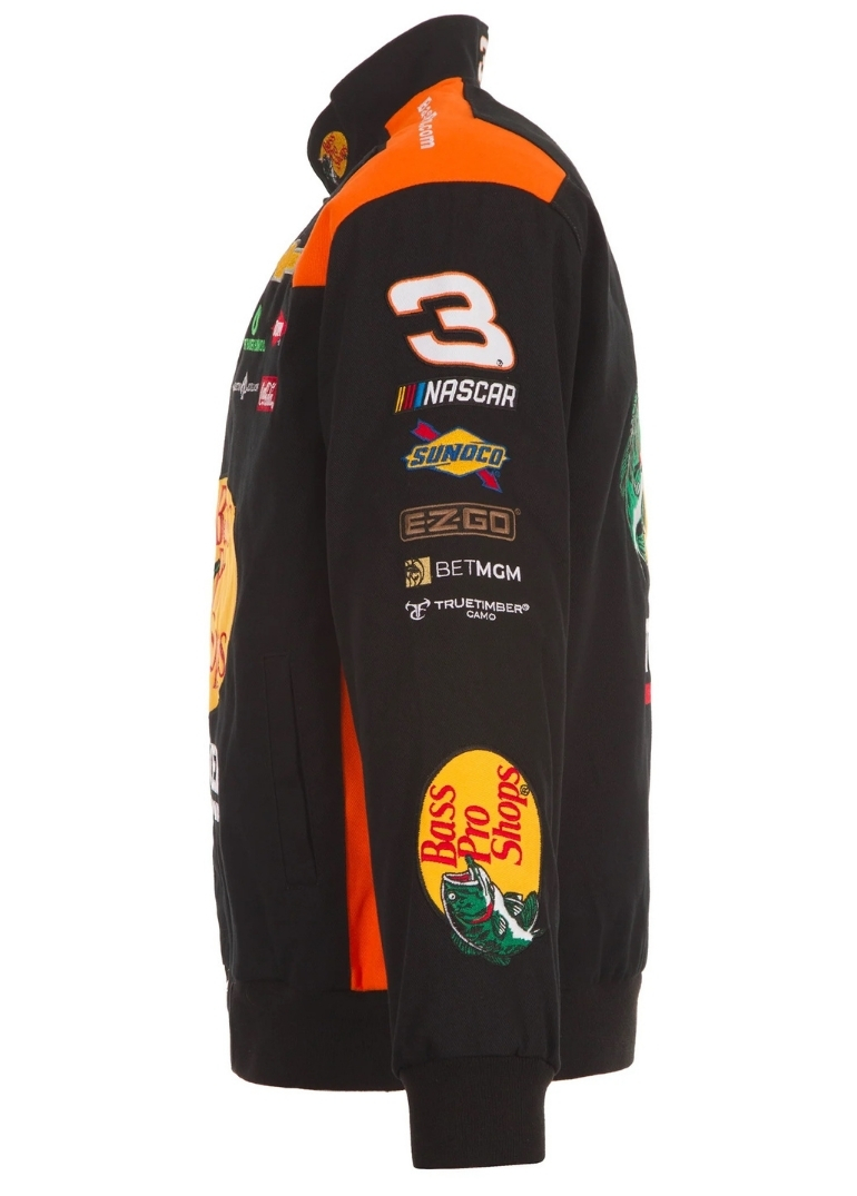 2024 Austin Dillon NASCAR Bass Pro Shops Full-Snap Jacket 4 Austin Dillon NASCAR Bass Pro Shops Full-Snap Jacket