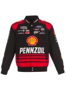 Black Full-Snap Jacket