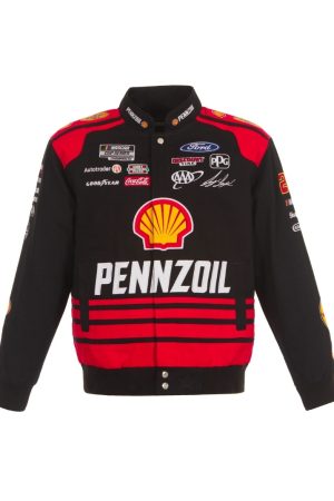 Black Full-Snap Jacket