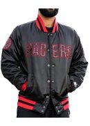 Black Indiana Pacers Satin Jacket