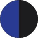 Blue + Black