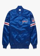 NFL Buffalo Bills Satin Royal Blue Jacket