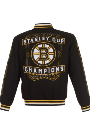Boston Bruins 17-Time NBA Finals Champions Jacket