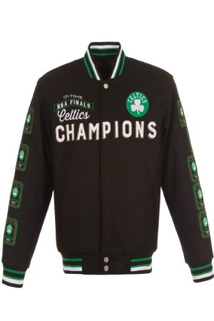 Boston Celtics 17-Time NBA Finals Champions Jacket