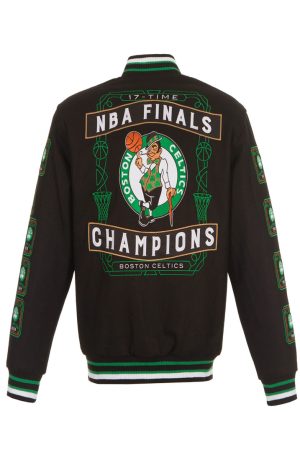 Boston Celtics 17 Time NBA Finals Champions Jacket
