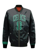 Boston Celtics Black Jayson Tatum Jacket