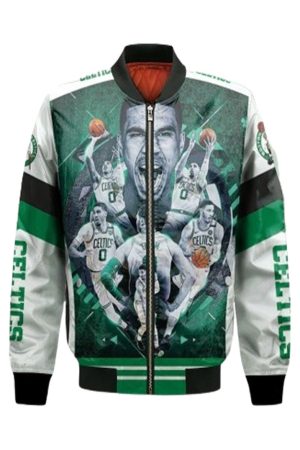 Boston Celtics Jayson Tatum Bomber Jacket