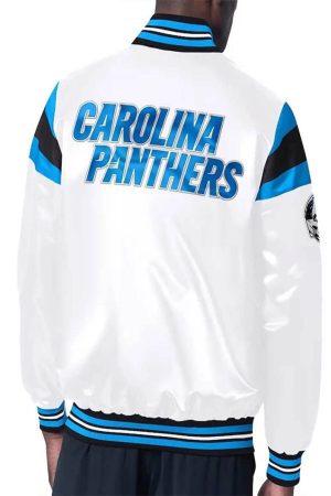 Carolina Panthers Midweight Satin Jacket