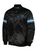 Carolina Panthers Pick and Roll Satin Jacket
