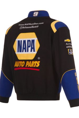 Chase Elliott NAPA Twill Full-Snap Jacket