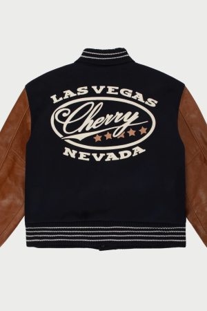 Cherry Red Bull Racing Varsity Jacket