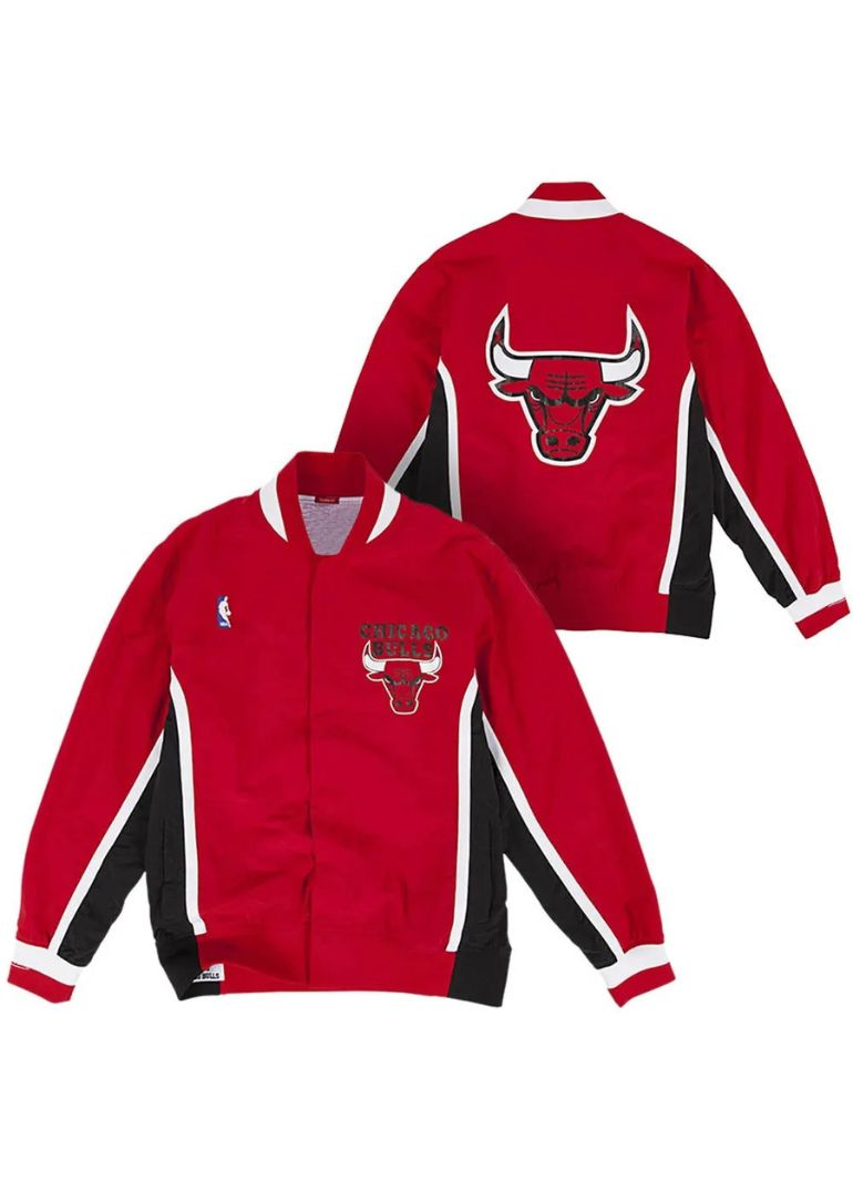 Chicago Bulls 1992-93 Warm Up Jacket 5 Chicago Bulls 1992 Warm Up Jacket
