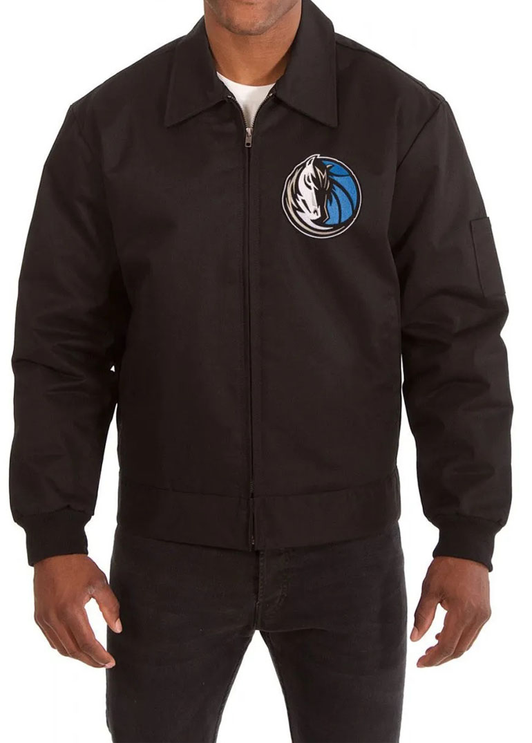 Dallas Mavericks Blue Workwear Jacket 2 Dallas Mavericks Blue Workwear Jacket