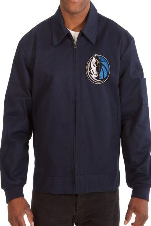 Dallas Mavericks Blue Workwear Jacket