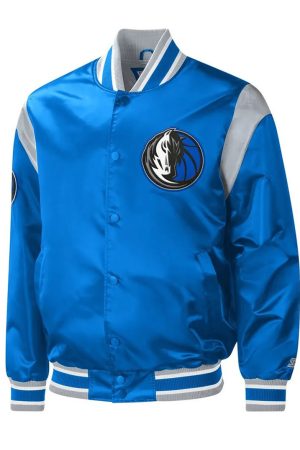 Dallas Mavericks Force Play Blue Jacket