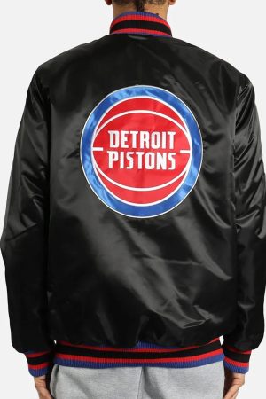 Detroit Pistons Finals Satin Jacket