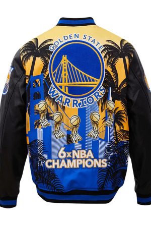 Golden State Warriors Final Champions Varsity Jacket