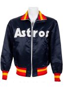 Houston Astros 1980’s Blue Satin Jacket