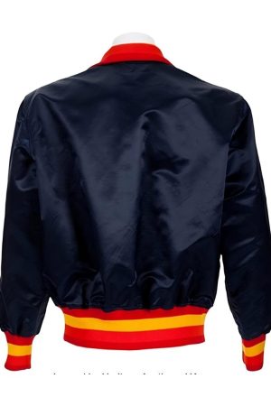 Houston Astros 1980’s Blue Satin Jacket